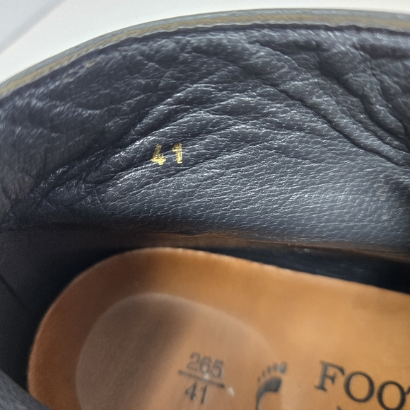 Footprints By Birkenstock Mens 41=8 To 8.5 Cornwall Chukka Boots Black Leather